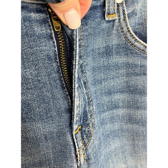 7 for all Mankind Ankle Skinny white Racing Stripe on sides - Size 27 - Picture 11 of 12